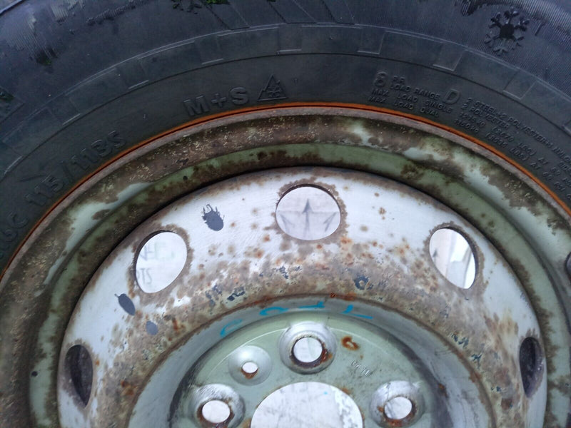 DUCATO BOXER RELAY 16" STEEL WHEEL ET68 + TYRE 235/65/16C