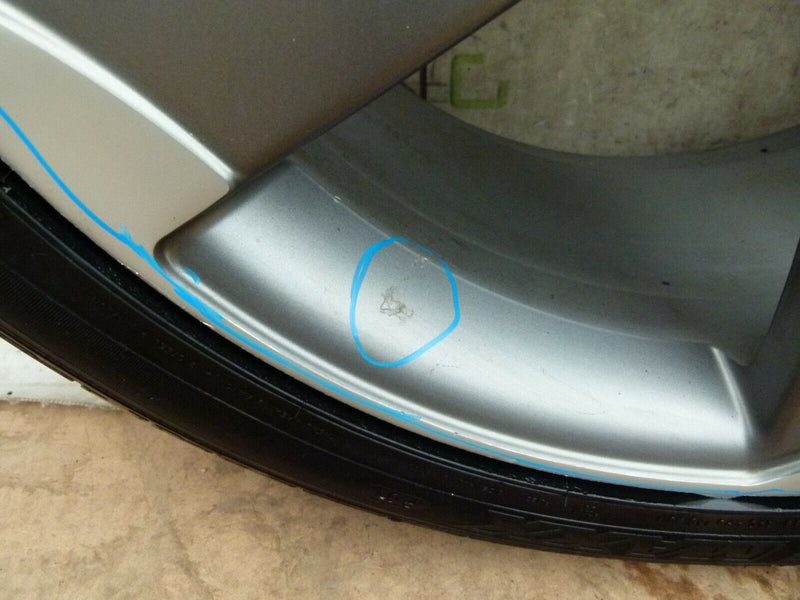 AUDI Q7 4L 21" 9JX21H2 ET60 ALLOY WHEEL RIM 4L0601025CE TYRE 275/40 Z R21