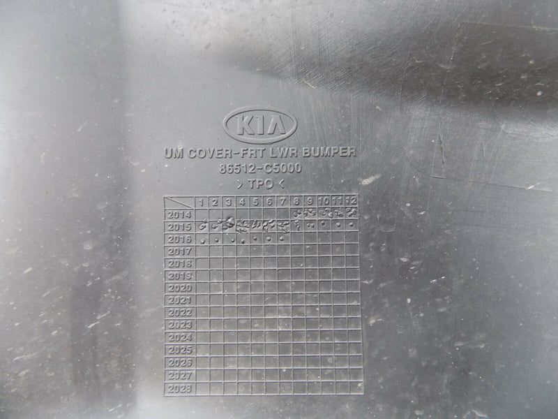 KIA SORENTO III MK3 2015 2016 2017 BLACK FRONT BUMPER OEM LOWER SECTION