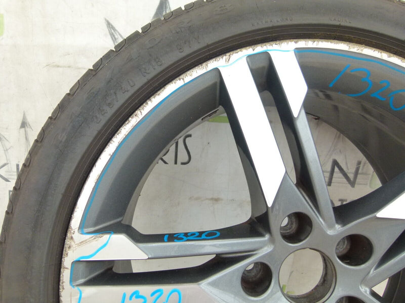 AUDI A4 S-LINE WHEEL ALLOY RIM & TIRE 8JX18H2 ET40 8W0601025M 18" GENUINE