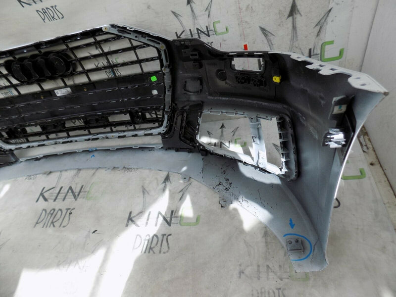 AUDI A6 S-LINE 4K0 C8 2019-ON WHITE FRONT BUMPER GENUINE 4K0807095A