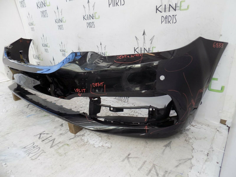 BMW 5 SERIES G30 G31 2017-ON BLACK FRONT BUMPER GENUINE PDC 5111 7385336