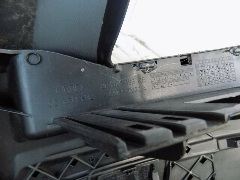 AUDI A3 8P 2004-2007 BLACK GENUINE FRONT BUMPER GENUINE 8P4807437
