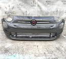 FIAT 500 LOUNGE FACELIFT 2015-23 FRONT BUMPER & TOP BADGE LOGO 735619491