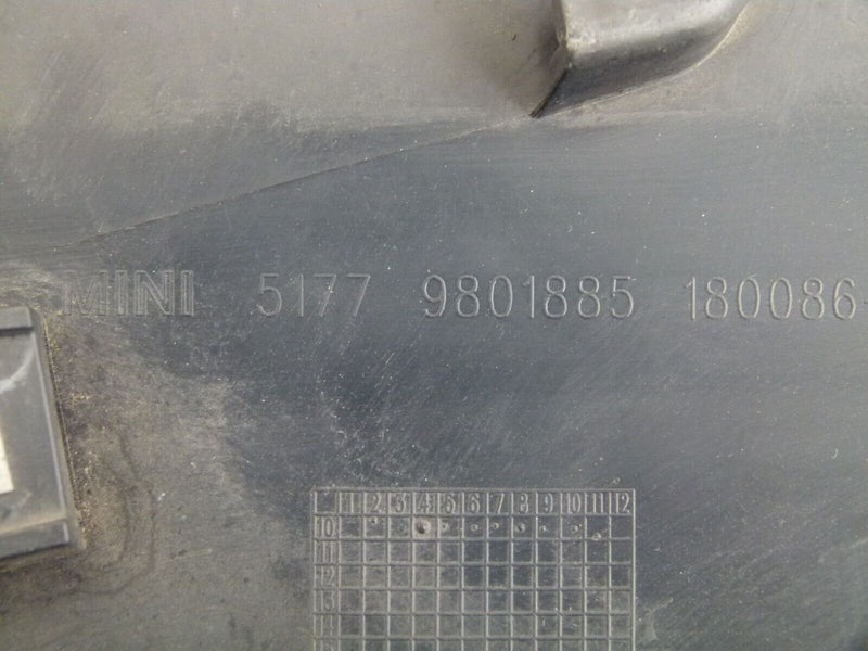MINI COUNTRYMAN R60 LCI 2014-16 REAR LEFT WHEEL ARCH TRIM 5177 9801885