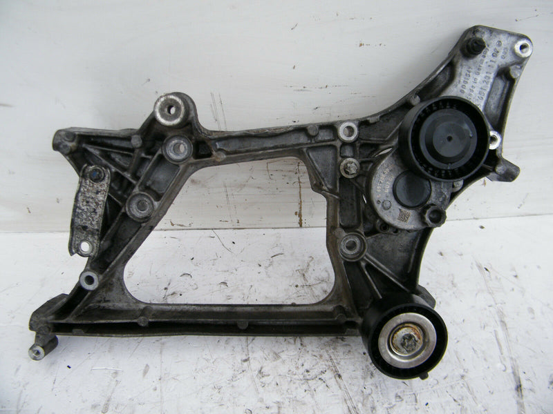 MERCEDES W212 10-15 FRONT COVER HOLDER & TENNSIONER PULLEY OM651 CDI 6512011109