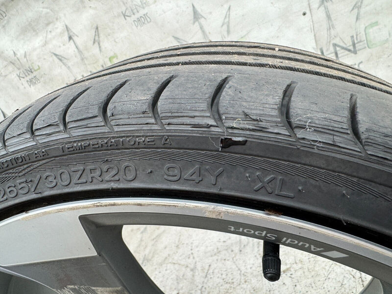 AUDI A4 S4 8W B9 SPORT BBS ALLOY WHEEL RIM 20' 9Jx20H2 ET34 TYRE 265x30 R20 1689