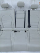 MERCEDES C CLASS W205 SALOON 2014-2021 REAR LEATHER SEATS BENCH  #