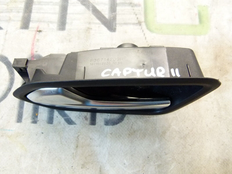 RENAULT CAPTUR 2020-ON REAR LEFT INTERIOR DOOR HANDLE 806714209R
