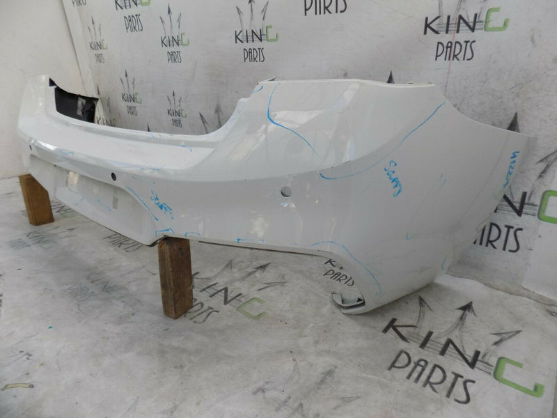 BMW 1 SERIES F20 M SPORT 2011-2019 WHITE REAR BUMPER 51128060292