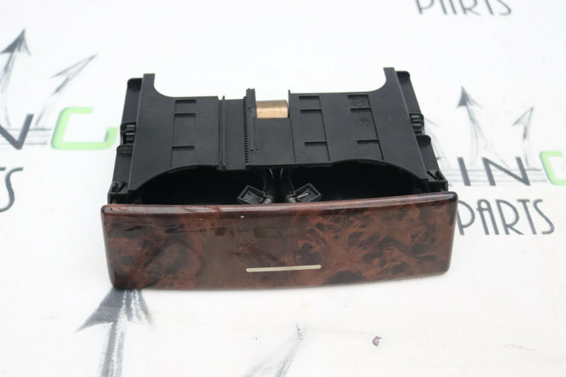 BMW X5 E53 2000-06 CENTRE CONSOLE REAR CUP HOLDER TRIM WOODEN EFFECT 8402965 *3