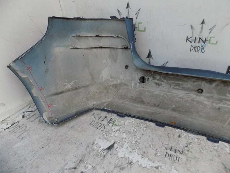 VAUXHALLL ZAFIRA II MK2 B 2006-2014 SILVER REAR BUMPER GENUINE 13125014