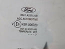 FORD FIESTA MK7 ST DOOR GLASS REAR LEFT TINTED GENUINE 8A61-A25713B
