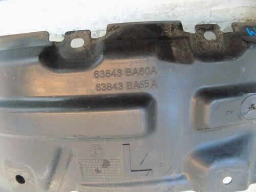 NISSAN JUKE F15 2010-2014 FRONT LEFT WHEEL INNER ARCH LINER SPLASH GUARD