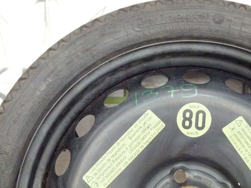 AUDI A4 B8 WHEEL STEEL RIM & TIRE 8JX19H2 ET29 8K0601027D GENUINE