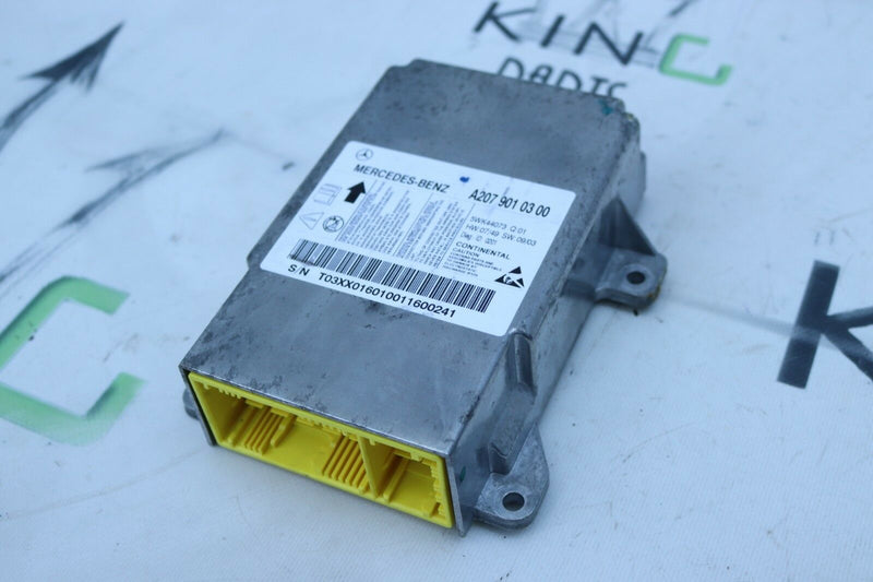 MERCEDES E CLASS W207 2009-2017 COUPE AIR. BAG CONTROL UNIT MODULE A2079010300