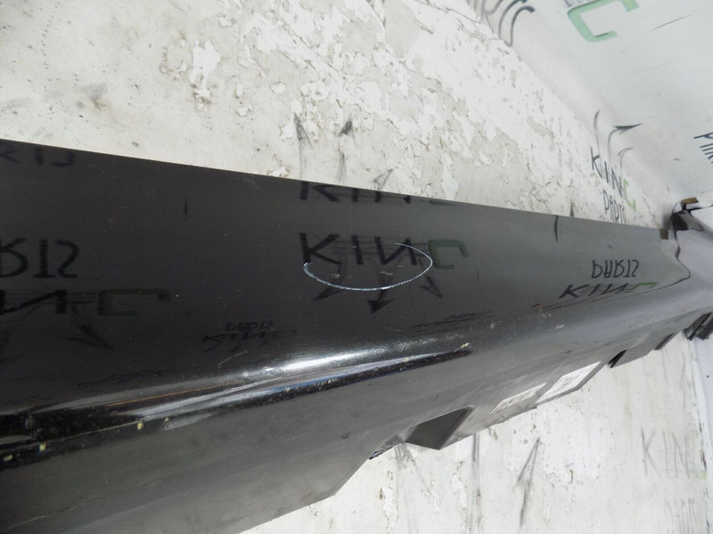 BMW 5-SERIES F10 SE DRIVER RIGHT SIDE SKIRT JET BLACK GENUINE  7207091