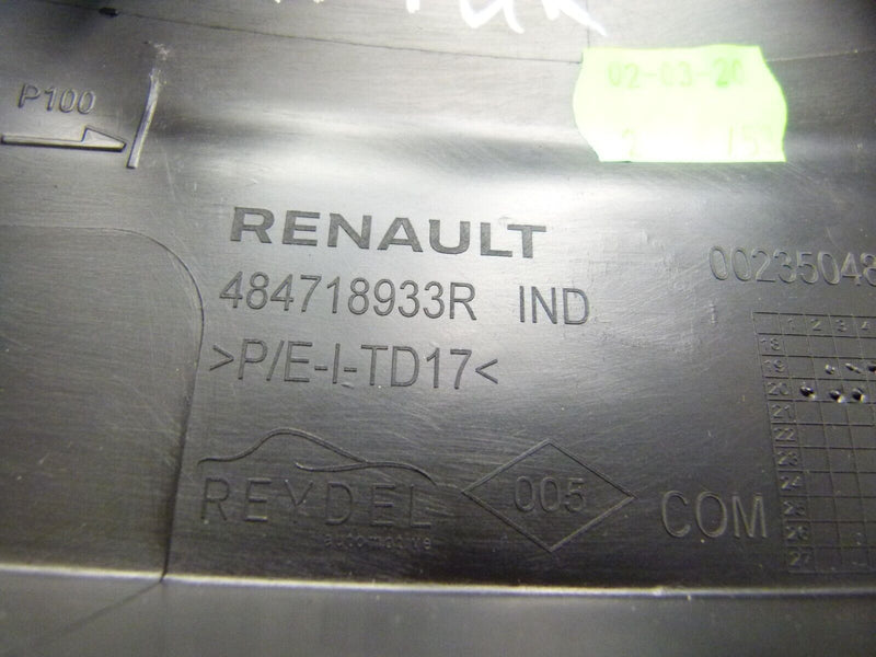 RENAULT CAPTUR 2020-ON SPEEDOMETER CLUSTER COVER TRIM 484718933R