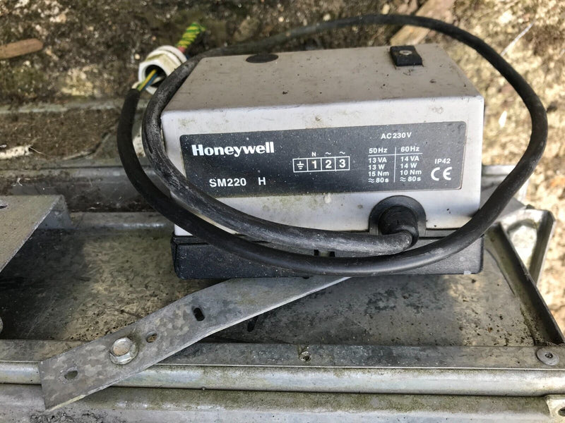 DAMPER ACTUATOR HONEYWELL SM220 SPRAY BOOTH CAR PAINT EXHAUST FUMES DUST TUBE