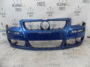 GENUINE VOLKSWAGEN POLO 05-09 HATCHBACK FRONT BUMPER IN BLUE  6Q0807221C