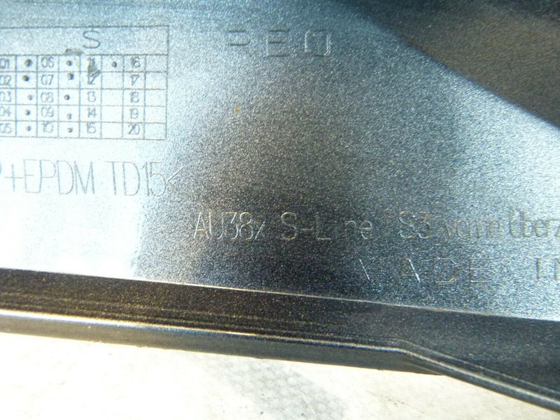 AUDI A3 S3 8Y S-LINE 2020-ON GREY FRONT BUMPER GENUINE 8Y0807437F