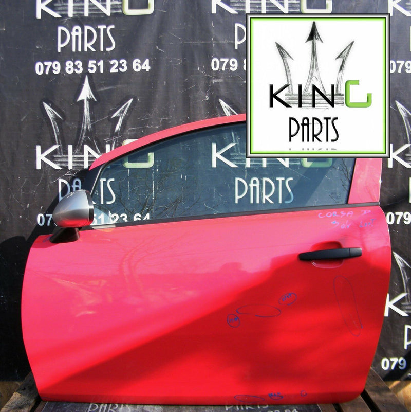 OPEL VAUXHALL CORSA D 3DR 2006-2010 N/S Mirror Complete FRONT DOOR LEFT SIDE