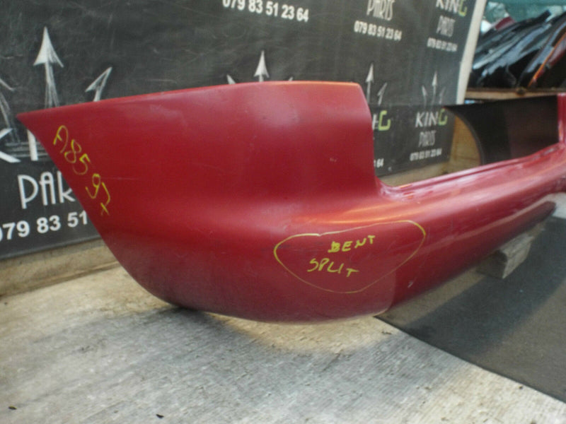 Volkswagen VW Sharan 1996-2000 Rear Bumper Genuine Maroon (A8597)