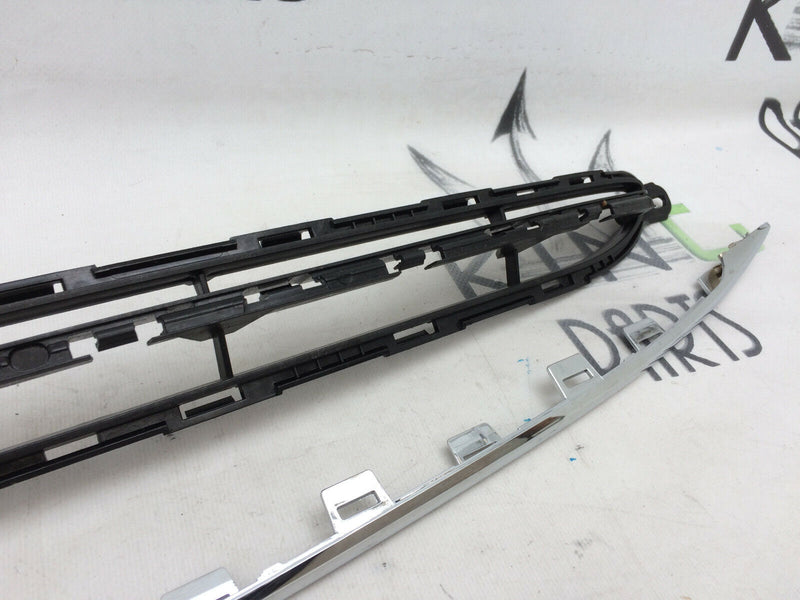 FIAT 500 FACELIFT 2016*NEW GRILL CHROME STRIP TRIM WITH BRACKET BUMPER 735619488