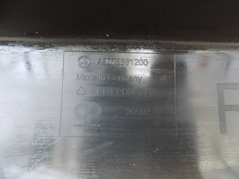 MERCEDES BENZ SPRINTER 2019 ONWARDS REAR STEP SPEC BUMPER A9078851200