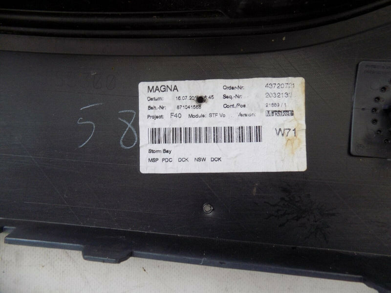 BMW 1 SERIES F40 M SPORT 2019-ON FRONT BUMPER GENUINE 51118070928