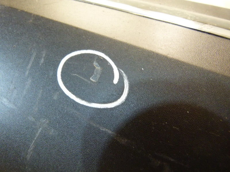 RENAULT CAPTUR 2020-ON REAR RIGHT DOOR MOLDING TRIM 828766950R