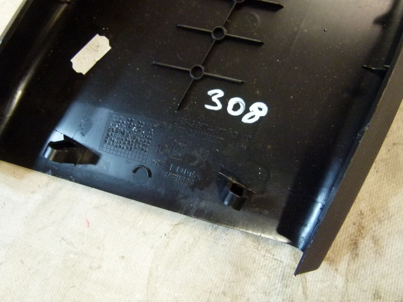 PEUGEOT 308 SW ESTATE 2017-21 LEFT SIDE UPPER B-PILLAR TRIM 9802890877