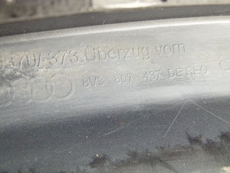 AUDI A3 8V SPORT 2013-2016 FRONT BUMPER PDC GENUINE 8V3807437