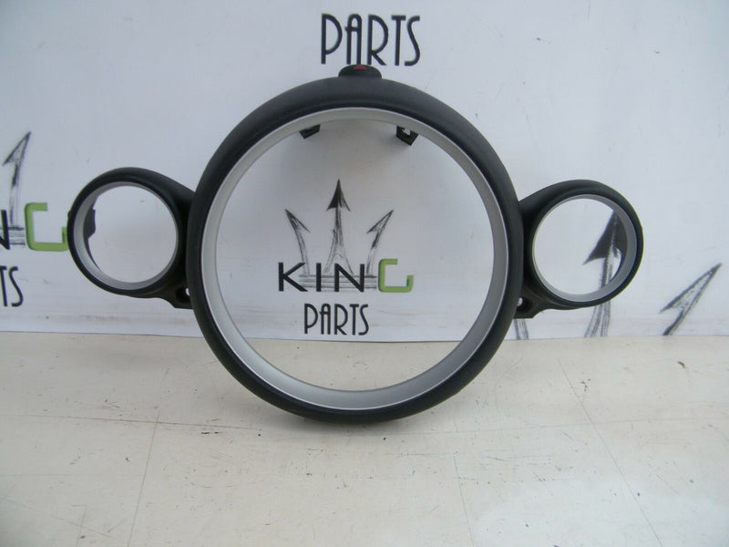 MINI COOPER R57 2009-2015 CABRIO CLUSTER SPEEDOMETER COVER TRIM HAZARD SWITCH