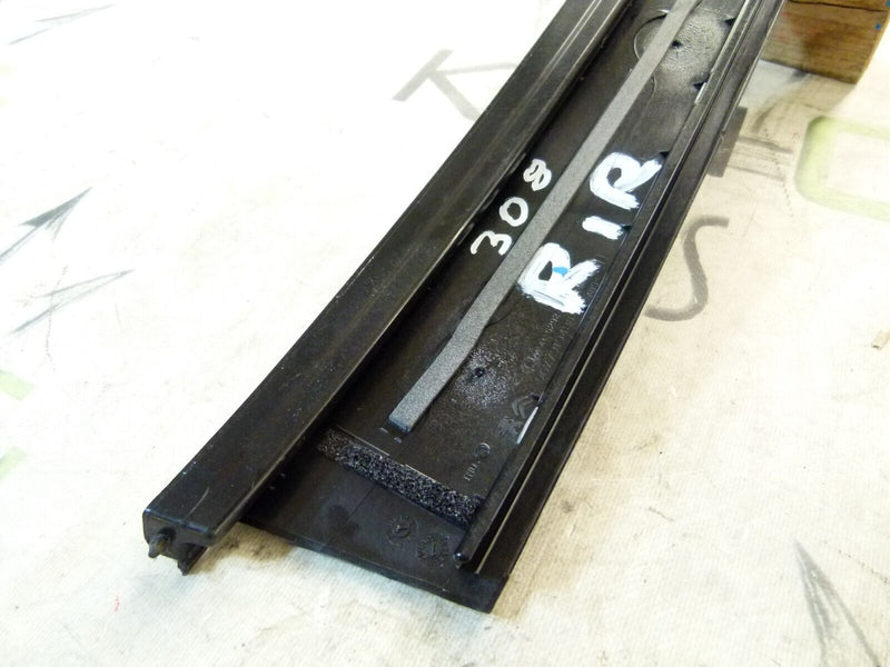 PEUGEOT 308 SW ESTATE 2017-21 REAR RIGHT DOOR MOLDING TRIM COVER 9677919480