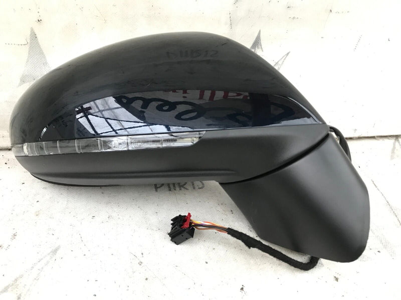 VW TOUAREG 2011-17 LED DOOR WING MIRROR RIGHT DRIVER SIDE 8PIN 7P6857502DM