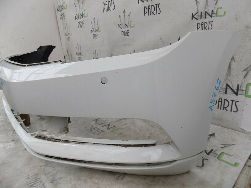 VW PASSAT B8 3G 2015-2018 WHITE FRONT BUMPER GENUINE PDC 3G0807221