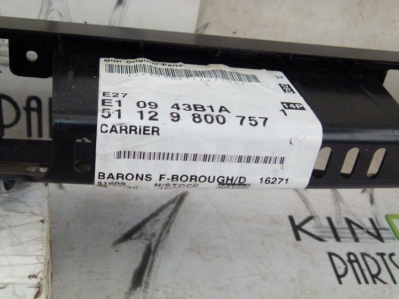 MINI COUNTRYMAN R60 REAR BUMPER BAR CARRIER CENTRE GENUINE 51129800757