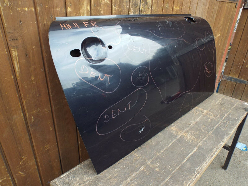 BMW MINI One Cooper Convertible R56 R57 Front Door O/S Right Driver Side Black