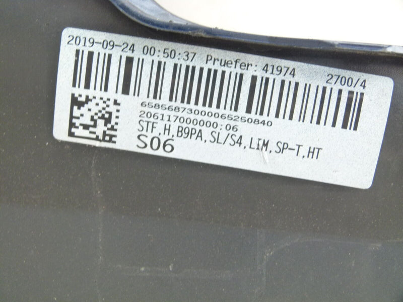 AUDI S4 B9 8W FACELIFT 2020 REAR BUMPER SALOON PDC GENUINE 8W5807511