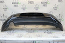 VW GOLF VII MK7 2013-2016 BLACK REAR BUMPER GENUINE PDC HOLES 5G6807421