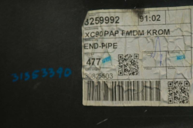 VOLVO XC90 II R-DESIGN 2014-2017 GREY REAR BUMPER GENUINE PDC 31353390