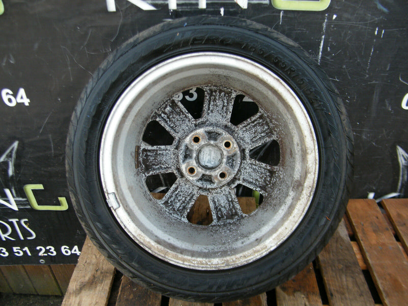 OPEL VAUXHALL CORSA C GENUINE ALLOY WHEEL TYRE 15" 4x100 185/55R15 6Jx15 (071)
