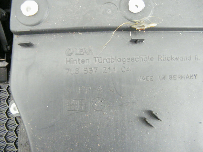 VW TOUAREG MK1 (7L) 2002-2006 REAR DOOR INTERIOR CARD PANEL LEFT PASSENGER SIDE