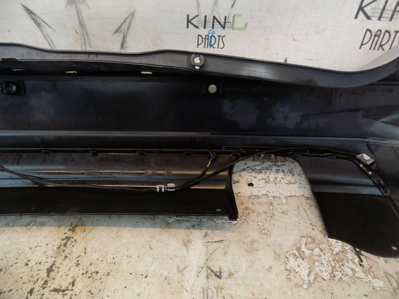 MERCEDES A-CLASS W169 2008-12 SILVER REAR BUMPER GENUINE PDC A1698850838