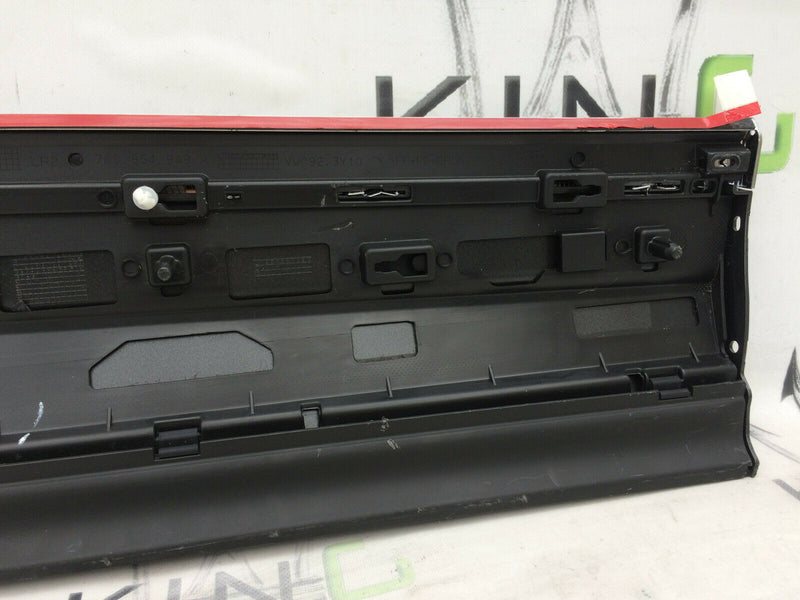VW TOUAREG CR 7 MK3 2018> REAR DOOR PANEL LEFT SIDE TRIM MOULDING 760854949
