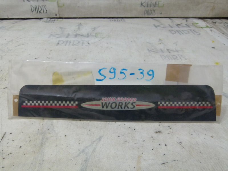 MINI COUNTRYMAN R60 2010-2014 FRONT DOOR SILL JCW TRIM GENUINE 9808573