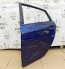 FORD FIESTA MK7 2008-2017 REAR LEFT DOOR PANEL BLUE *DAMAGE*