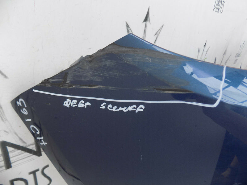 VAUXHALL CORSA E 2014-18 5DR D.BLUE FRONT BUMPER GENUINE 4x PDC 39003567