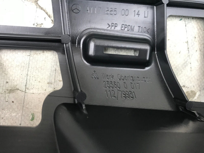 MERCEDES C117 W117 2013-2016 AMG REAR BUMPER BRACKET LEFT A1178850014